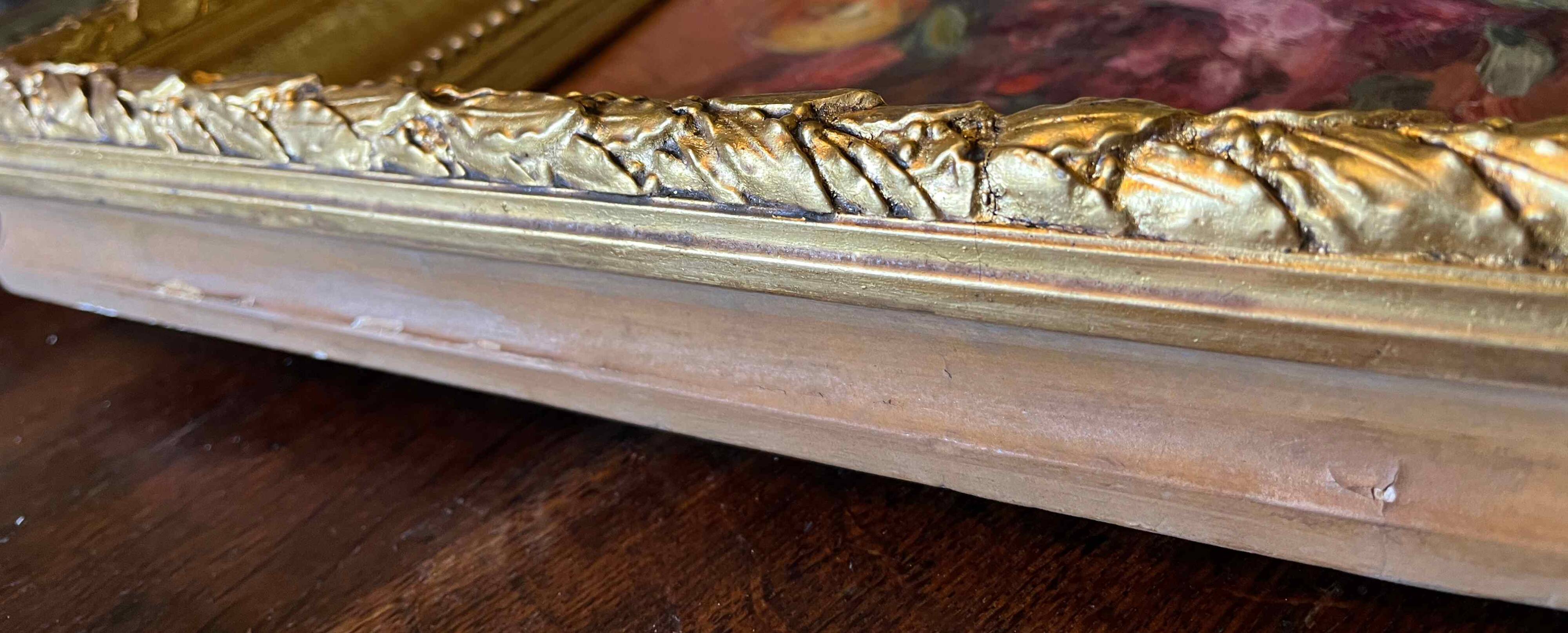 Painting hst/p attr. constant louche (1880-1965) "orientalist still life"