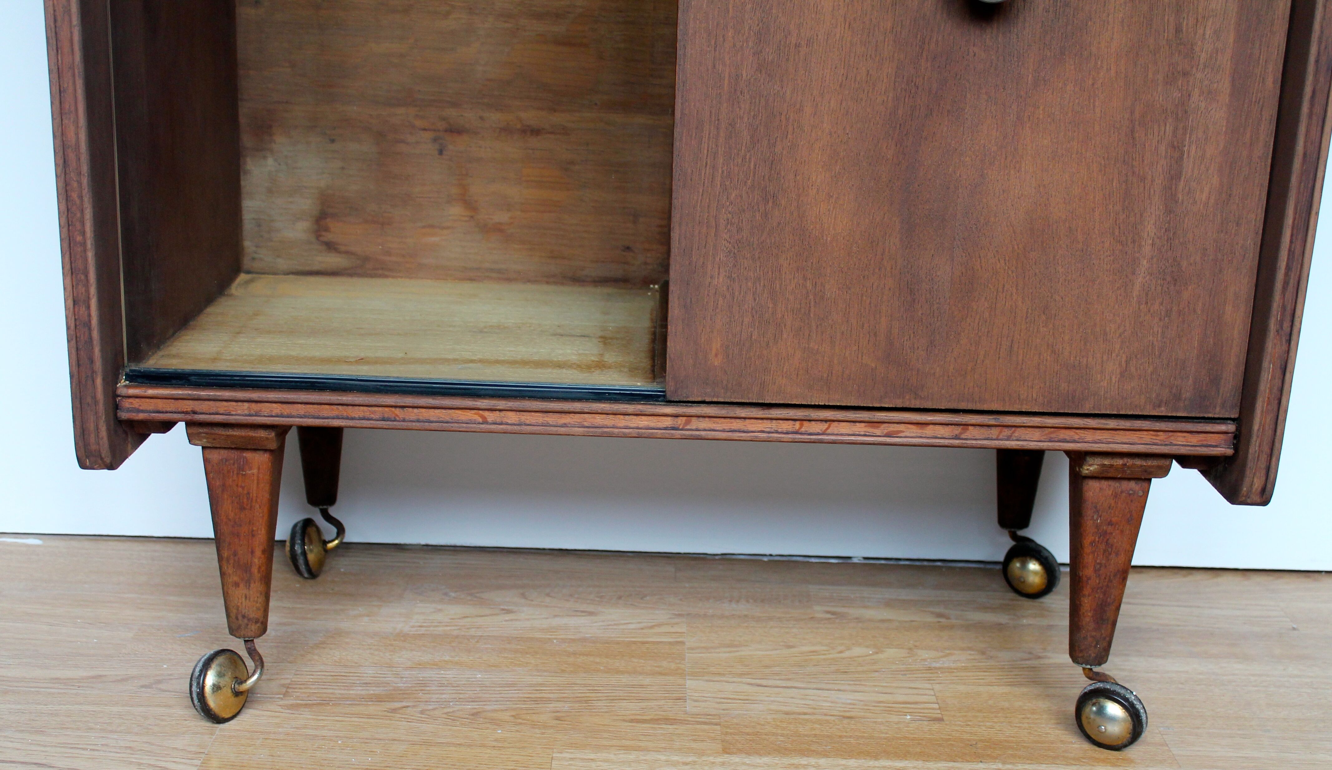 Former small furniture bar vintage 60's wooden