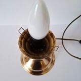 Vintage tulip base brass lamp