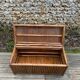 Vintage 1970 bamboo chest