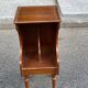 Vintage side table / Magazine rack end table