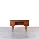 Mid-Century Danish Teak Executive Desk, 1960s.