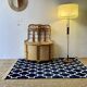 Two Vintage rattan corner notches/shelves