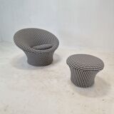 Mushroom Armchair and Ottoman by Pierre Paulin for Artifort, 1960s
