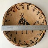 Plat ancien en poterie Kabyle