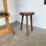 Oak tripod stool