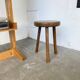 Oak tripod stool