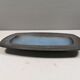 Dish in bluish colors from Hedehusene Ceramics (HK) Denmark 1960-70s