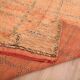 Peach Vintage Moroccan Rug 175 x 285 cm, Berber Wool Rug Handmade, Boho Rug