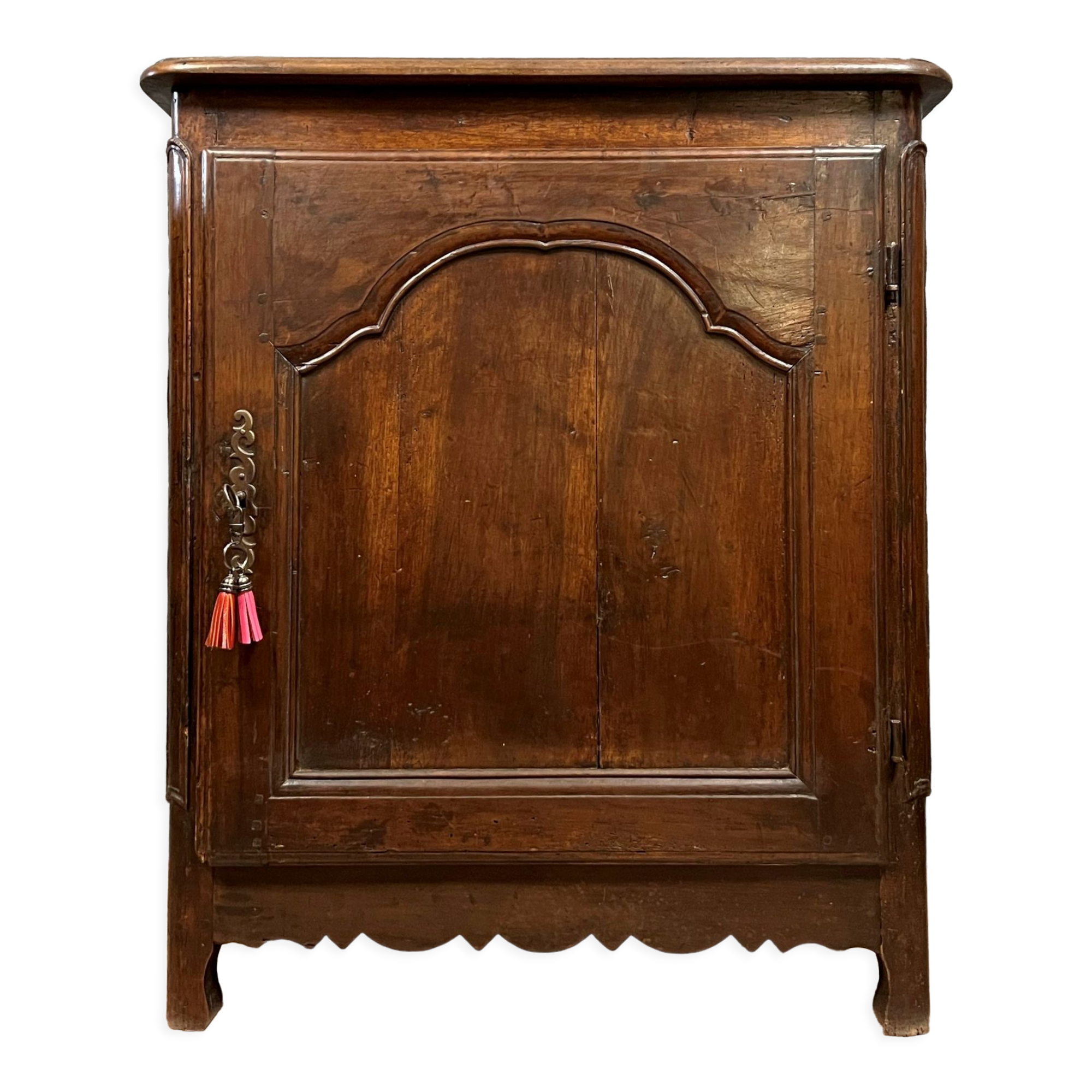 Rustic jam maker cabinet louis XV in walnut