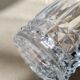 Vintage DArques Crystal Ice Bucket Diamond Tips