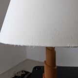 Pair of pine lamps, 1980s