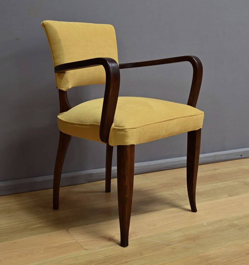 Set of 4 Bridge Armchairs, Art Deco – 1940