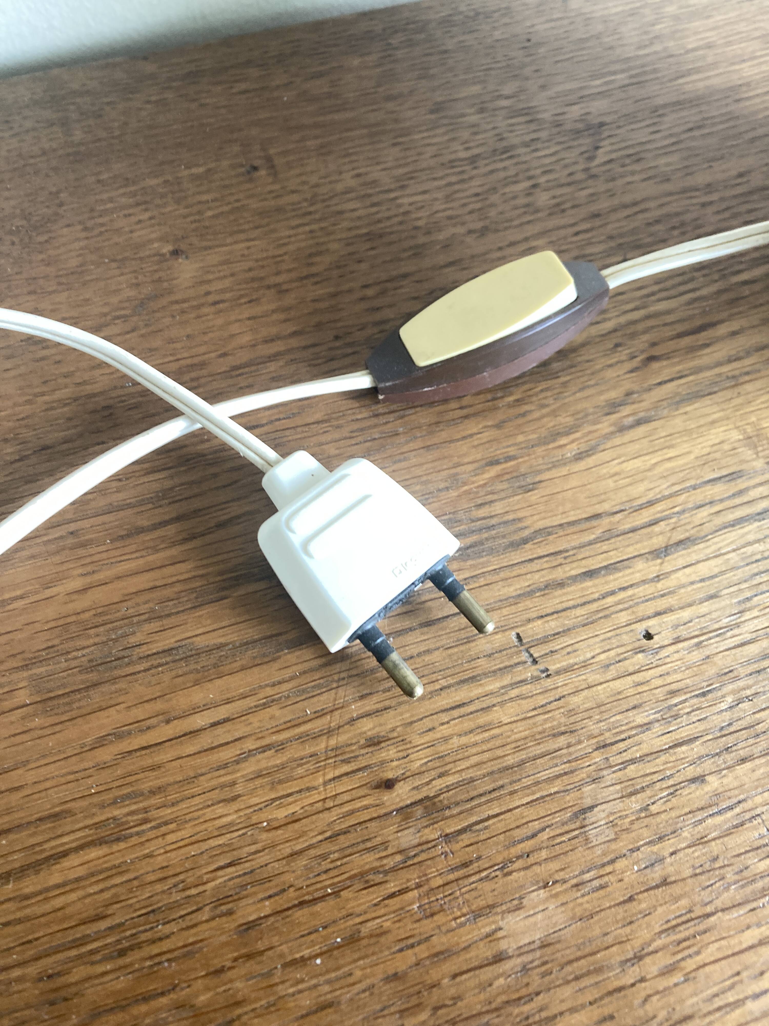 Wicker lamp Provence 1960s