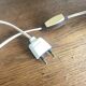 Lampe en osier Provence 1960s