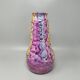 1990s Astonishing Giuseppe Locci Polycrome Craquelé Vase in Sardinian Ceramic. Made in Italy