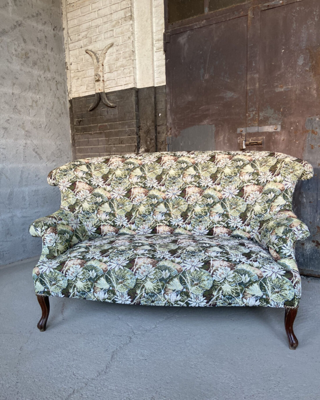 Napoleon III style bench completely renovated