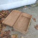 Wooden suitcase, trunk