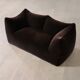 Le Bambole Sofa In Original Mohair Velvet By Mario Bellini For B&B Italia,