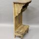 Blonde walnut stool