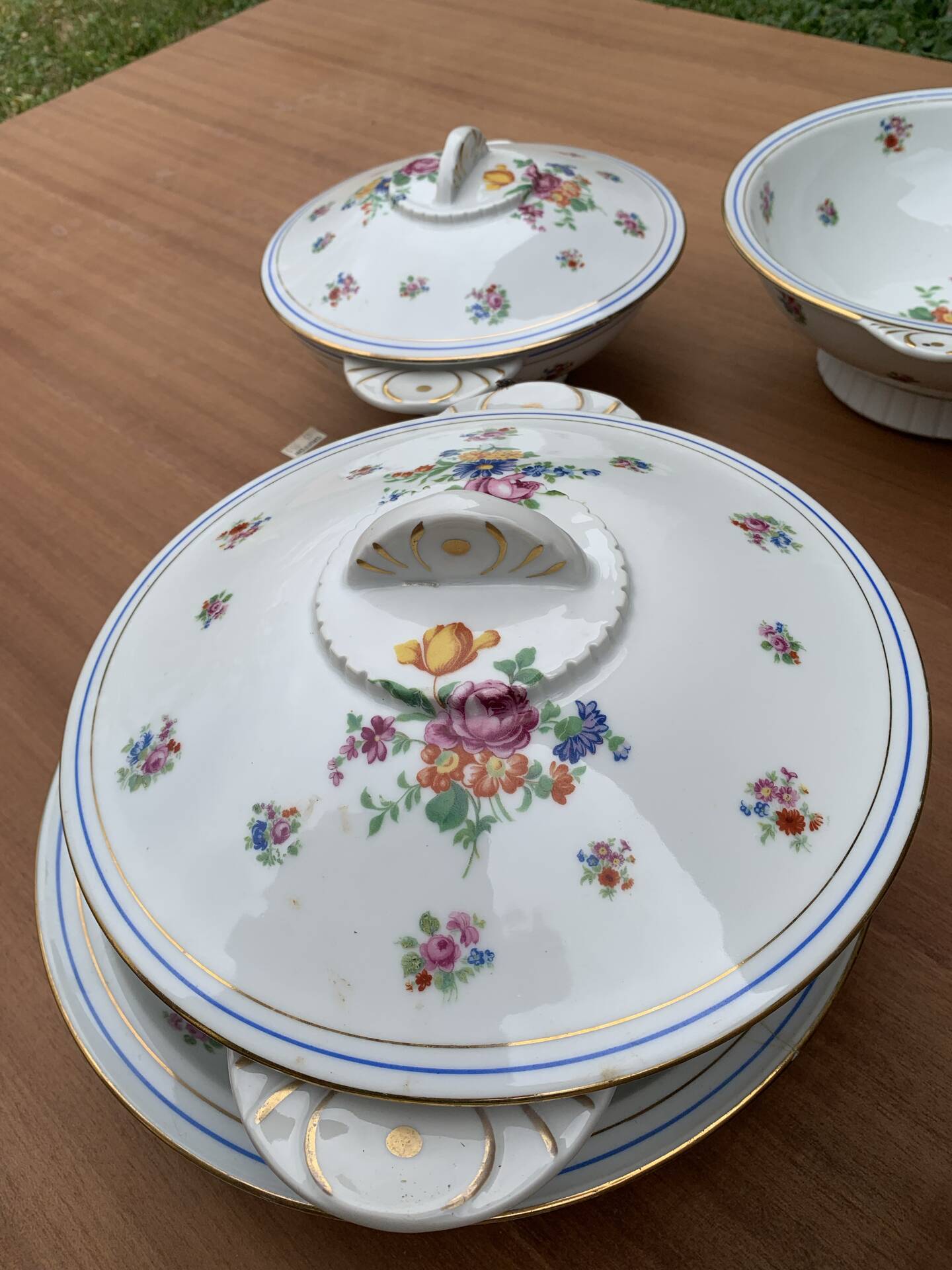 Service porcelaine limoges ancien