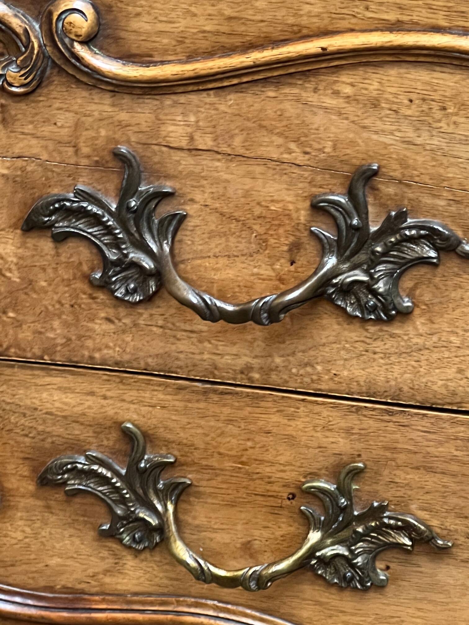 Rococo style chest of drawers