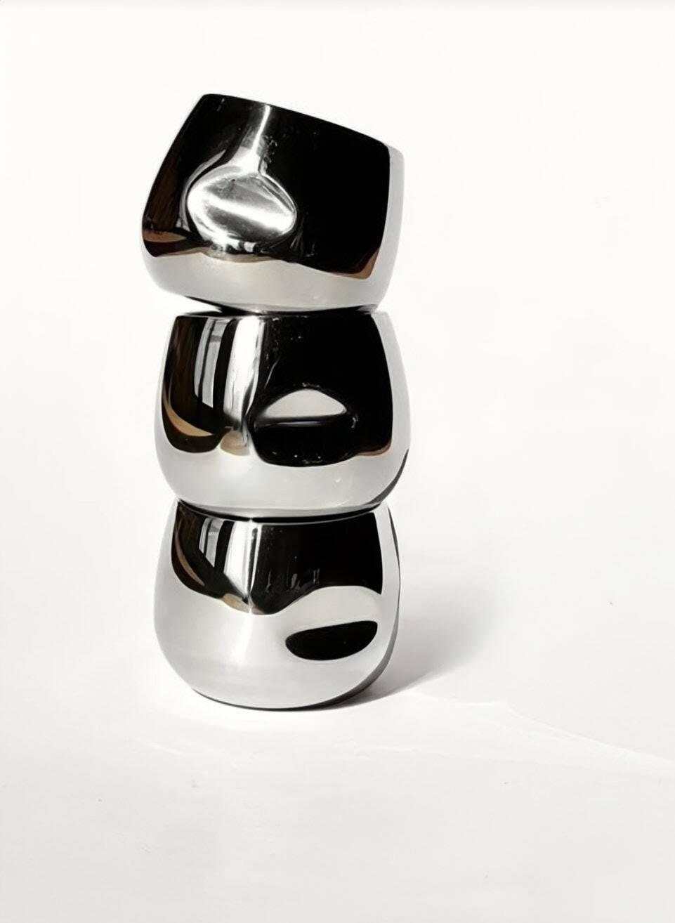 AMC Italy 70s/80s stainless steel espresso set (14 pieces)