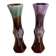 Vases soliflores flammés Vallauris