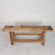 Oak workbench 2 meters long, 1950s
