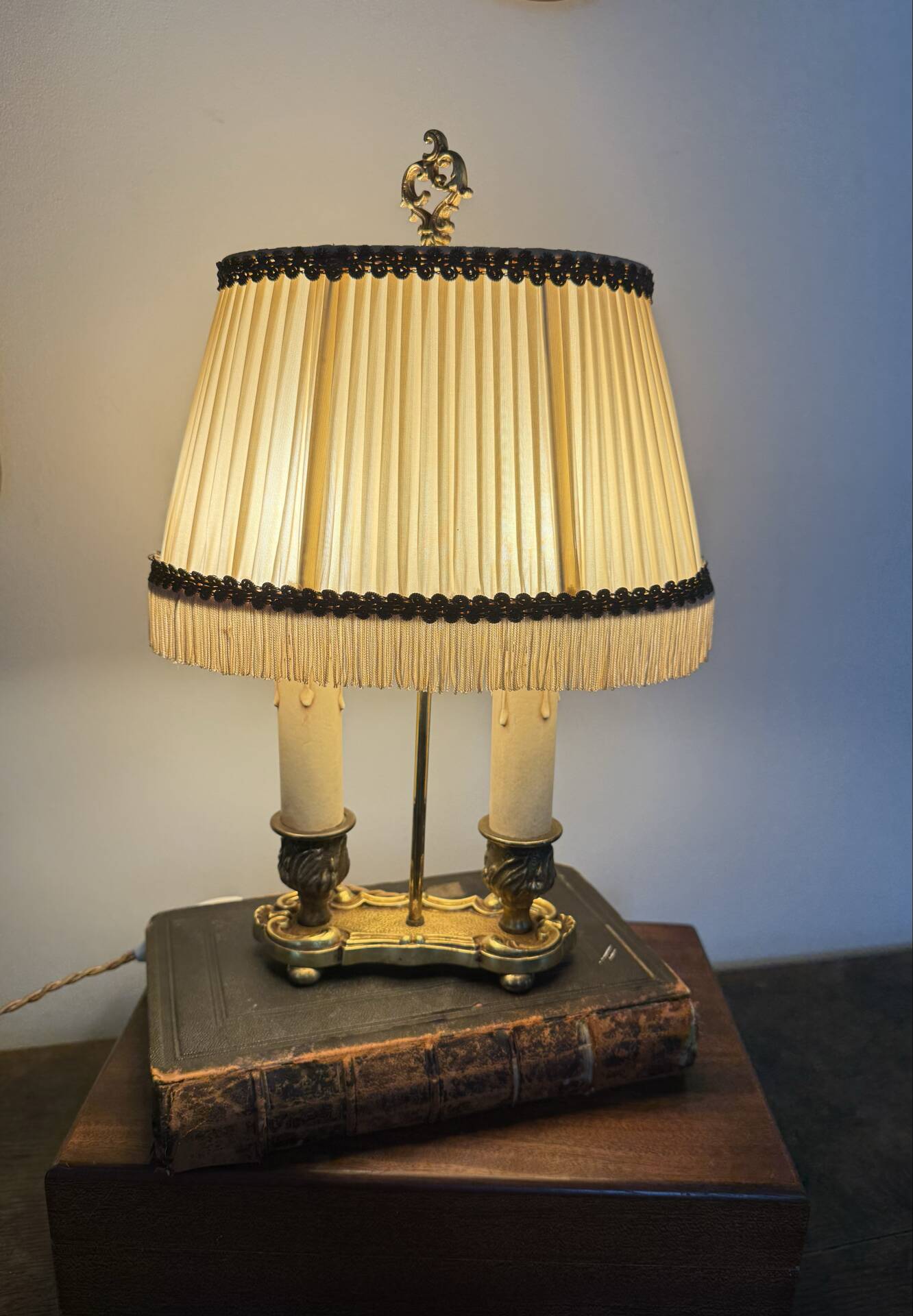 Lampe bouillotte ancienne style Empire