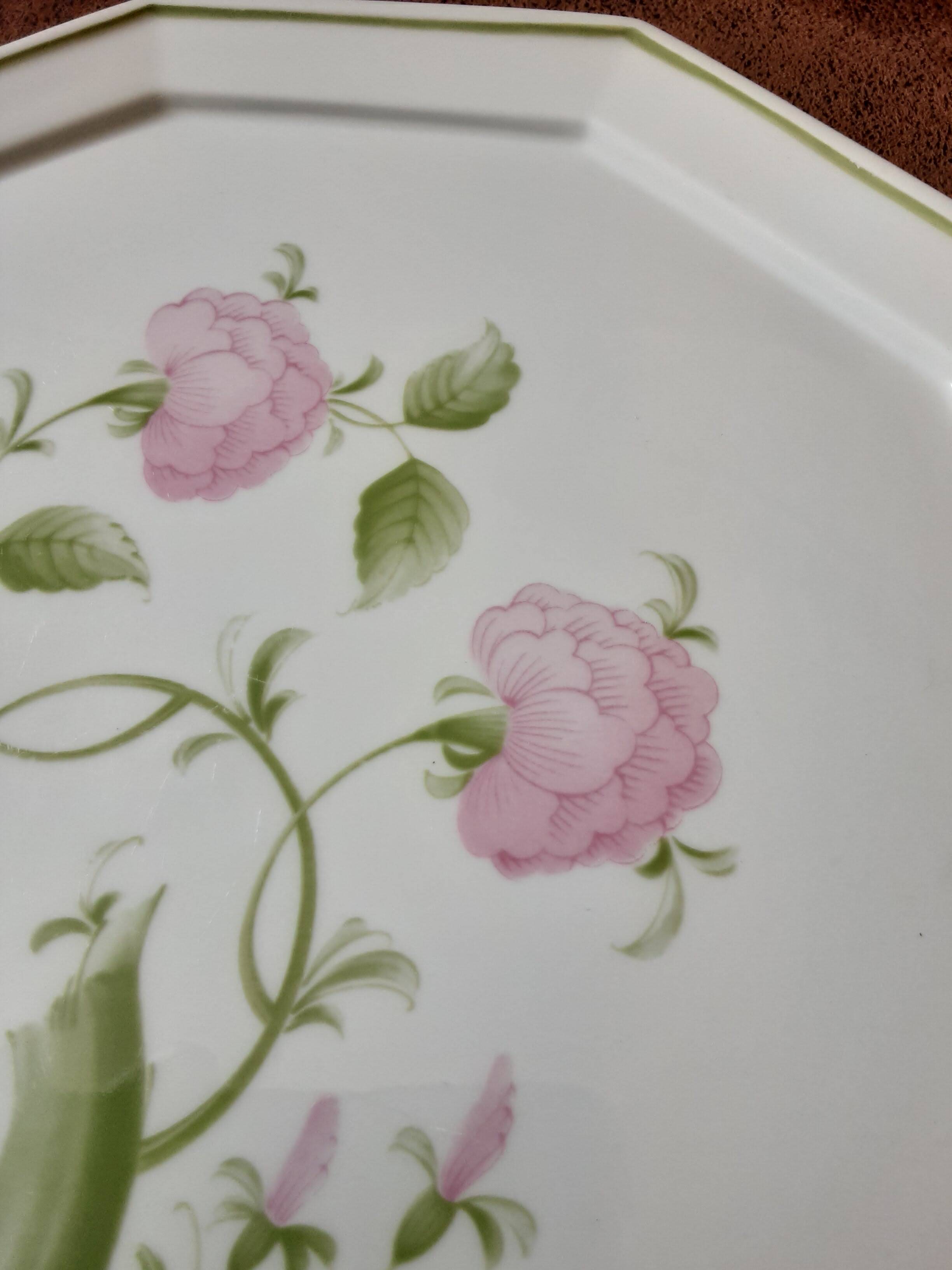 Large Limoges porcelain dish