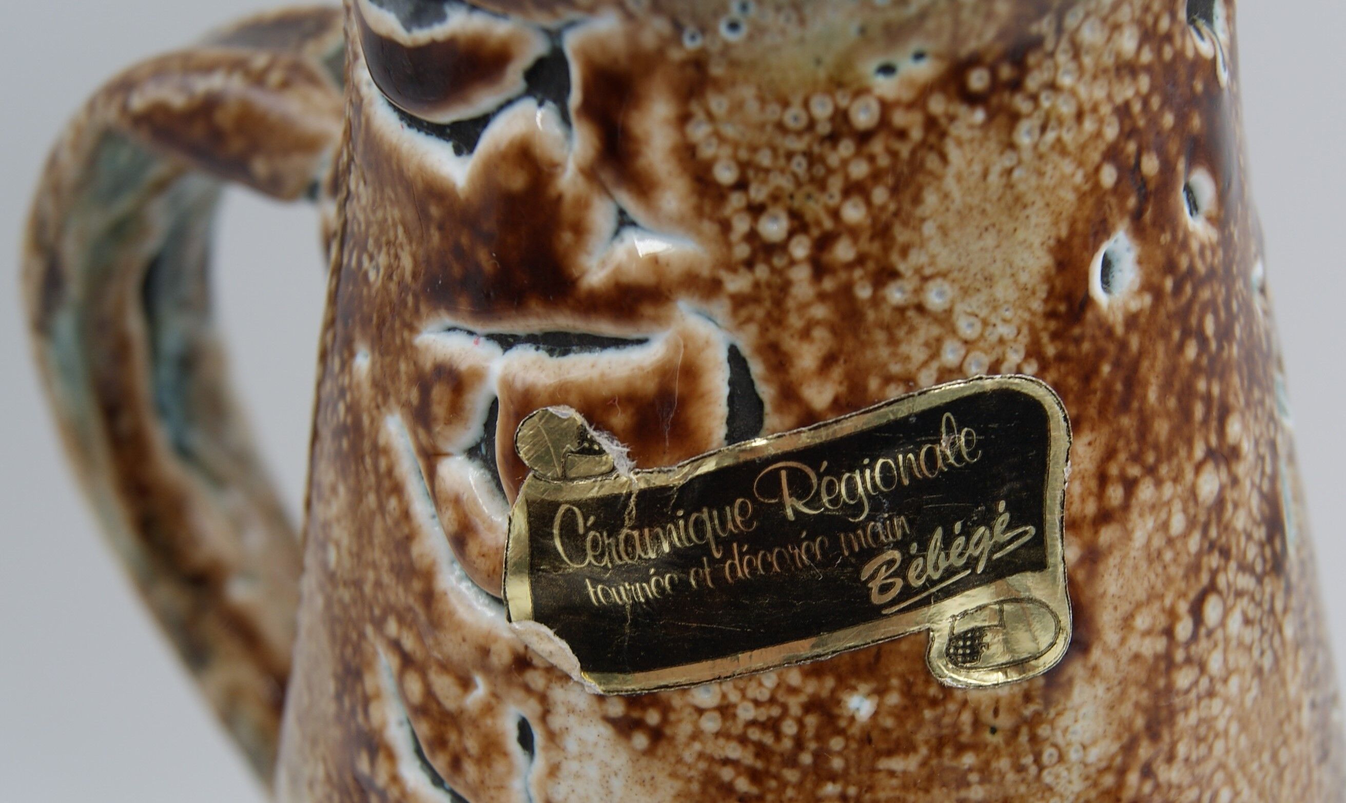 Ceramic carafe washes vintage babyged