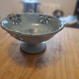 Ceramic Salad Bowl Vallauris thistle decoration