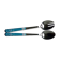 Service of 2 metal salad servers