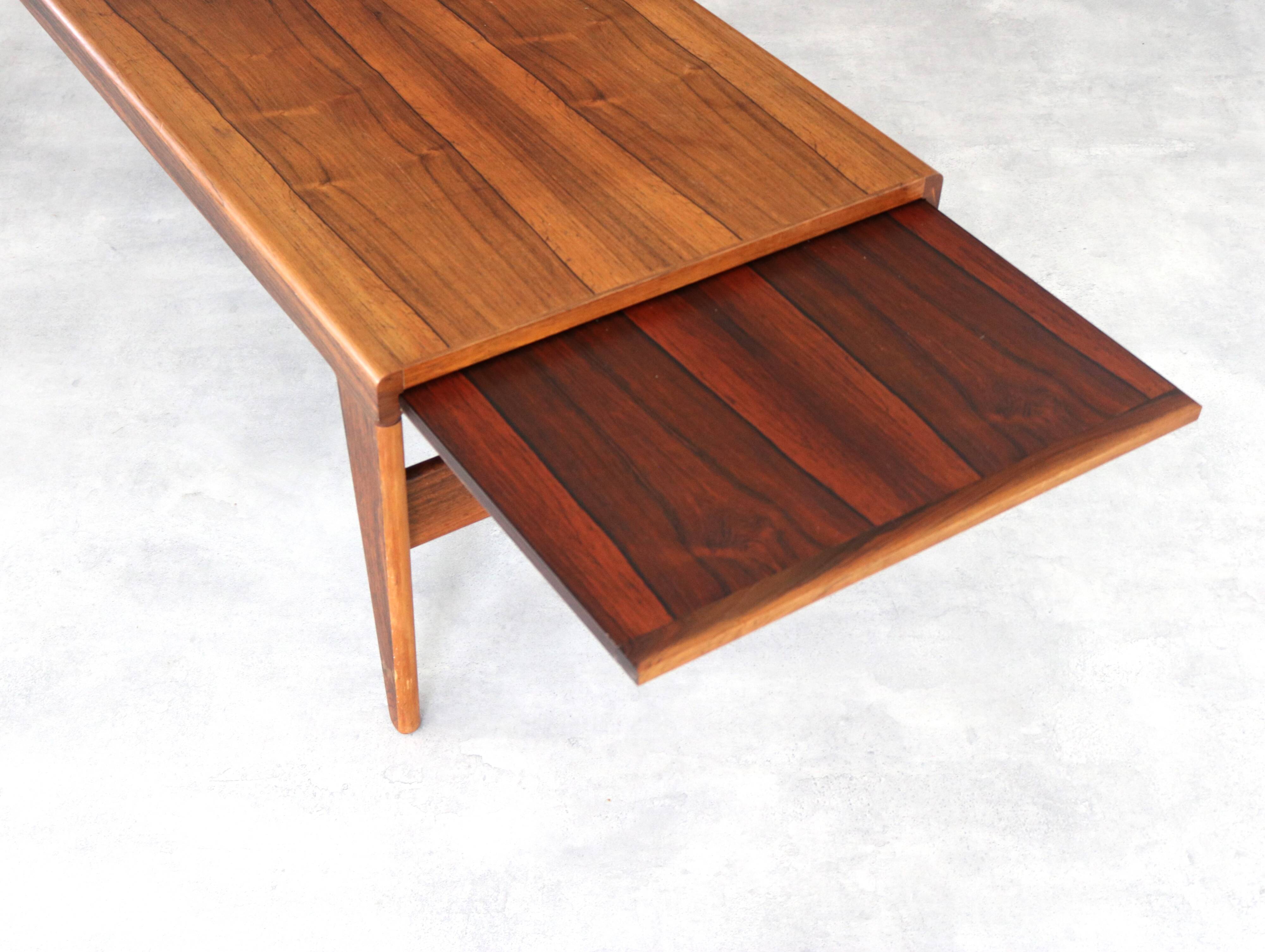 vintage coffee table | coffee table | 60s | rosewood