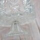 Crystal fruit cup with rounded edges