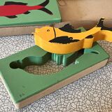 Vintage game, Fishing game and puzzle in original box