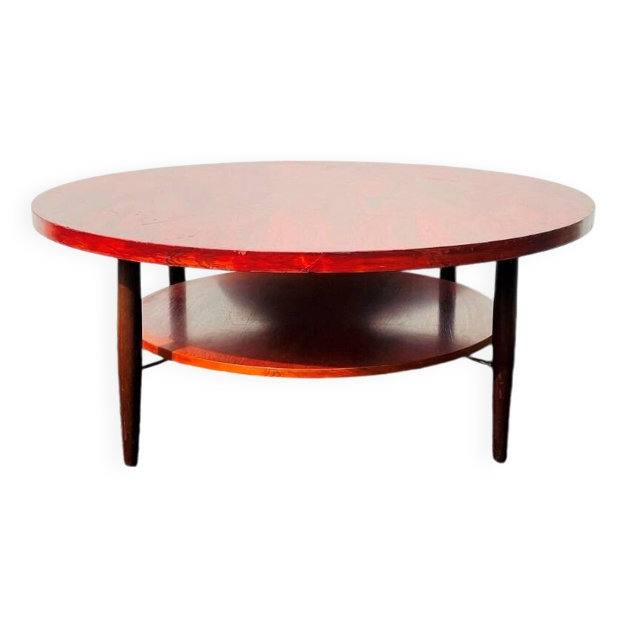 Scandinavian coffee table. Vintage 60s