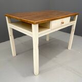 Vintage Writing Desk with Drawer, Czechoslovakia, ca. 1950s–60s