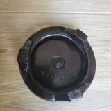Vase chinoise inclusions, laiton avec support