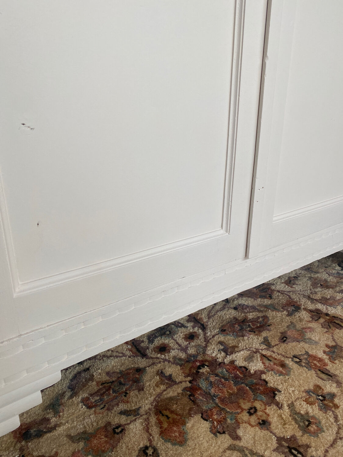 Parisian wardrobe repainted