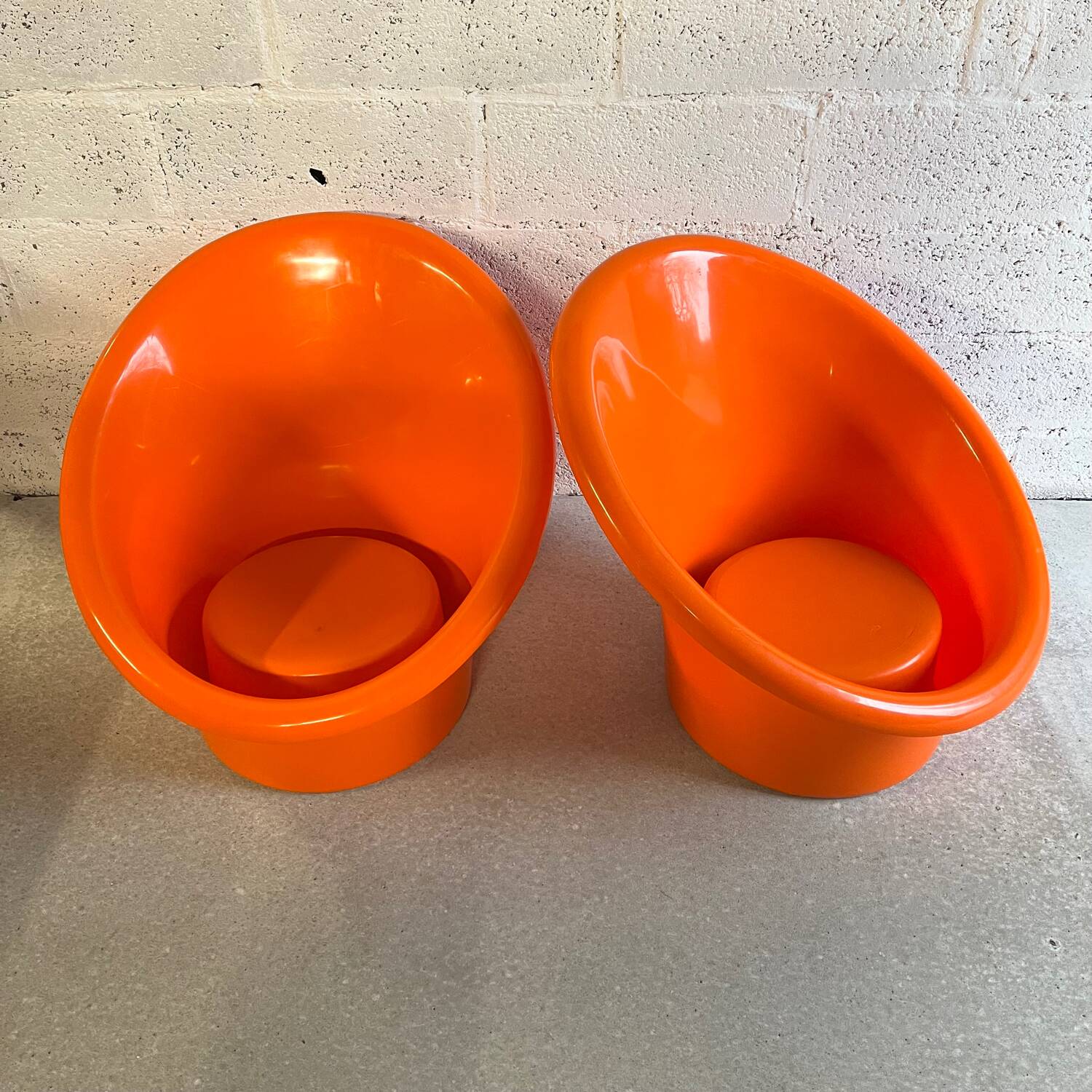Pair of SKOPA armchairs by Ole Gjerløv-Knudsen & Torben Lind for IKEA 1970