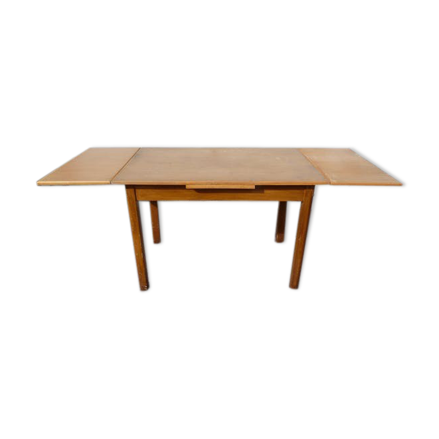 Vintage wooden bistro table 1950/1960