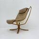 Falcon Leather Lounge Chair by Sigurd Ressel for Vatne Møbler, 1970s