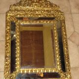 Parecloses repulsed brass mirror 82x48cm