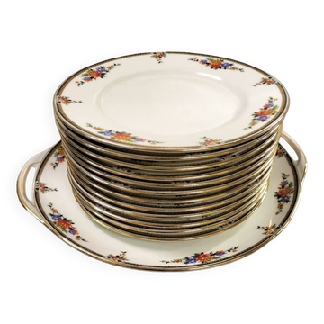 Limoges dessert service ULIM