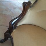 Meridian Louis Philippe in solid mahogany 19th era