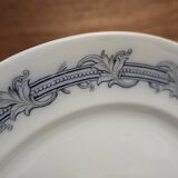 Set of 4 flat plates Terre de Fer Villeroy and Boch "Perlen"