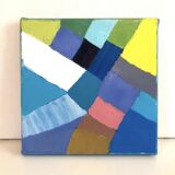 Tableau Huile au couteau