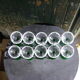Ten white wine glasses from Alsace "Roemer"